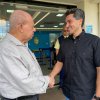 Deputado estadual Paulo Mansur visita a Santa Casa 